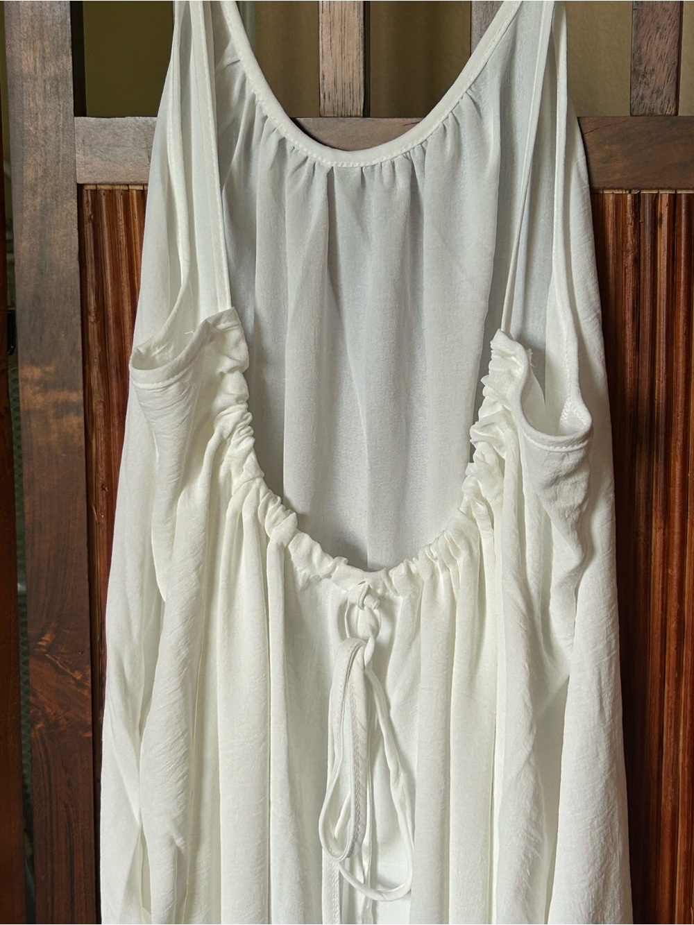 9seed “Tulum” off white Maxi 100% Cotton Gauze, Retail $189, Boho vibe. NWOT - Picture 5 of 8